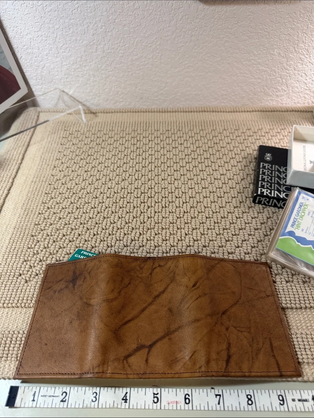 Vintage Prince Gardner Full Grain Cowhide Leather New in box